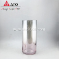 Pear Color GLass Vase plating